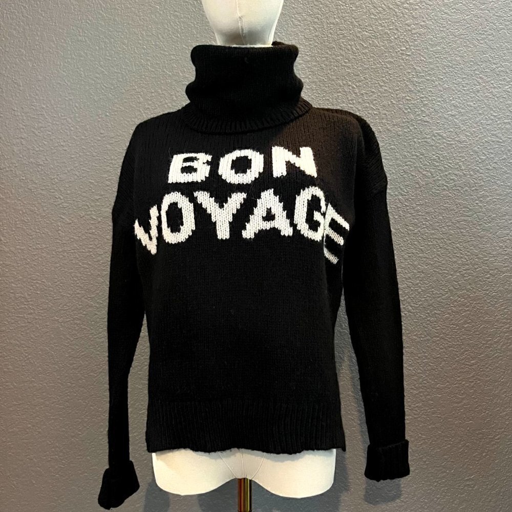 Women's Madewell Bon Voyage B5802 Wool Alpaca Blend Turtleneck Sweater Size XS
